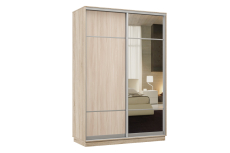 Шкафы-купе, Шкаф-купе Премьер Лайт 01 (08;11) двухдверный