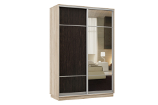 Шкафы-купе, Шкаф-купе Премьер Лайт 11 (08;11) двухдверный