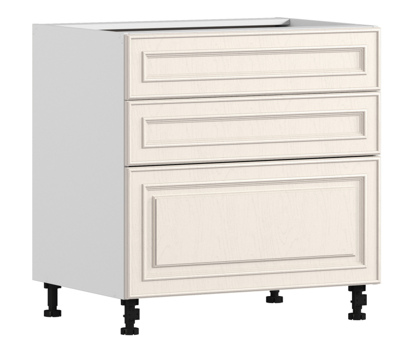 Классика, Классика стол 3 ящ 80х82 см