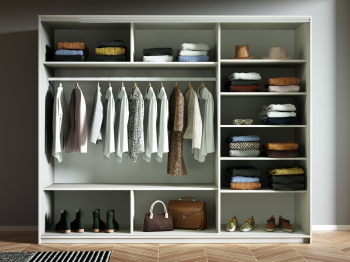 Шкаф-купе Прайм 3-х дверный Стекла хаки/ДСП/Доводчики 210х57х230