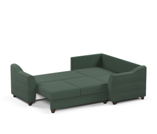 Диван-кровать угловой Френсис еврокнижка, велюр