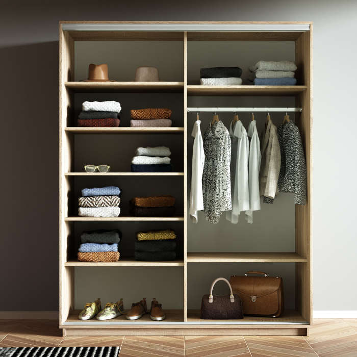 Шкафы-купе 2-х дверные, Шкаф-купе Экспресс 2-х дверный Фотопечать Ленты Стекла 140х60х220