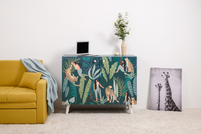 Комод Либера 16.230.01, бензин, белый шагрень