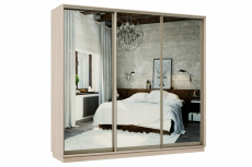 Шкафы-купе, Шкаф-купе Премьер 54 Ясень шимо светлый