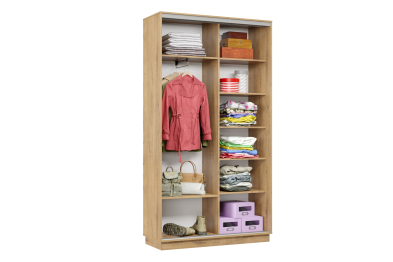 Шкаф-купе Премьер Лайт МИНИ 01 (11;11) двухдверный