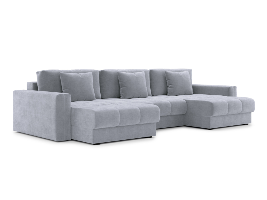 Диваны угловые в гостиную, Диван П-образный Кастел М102