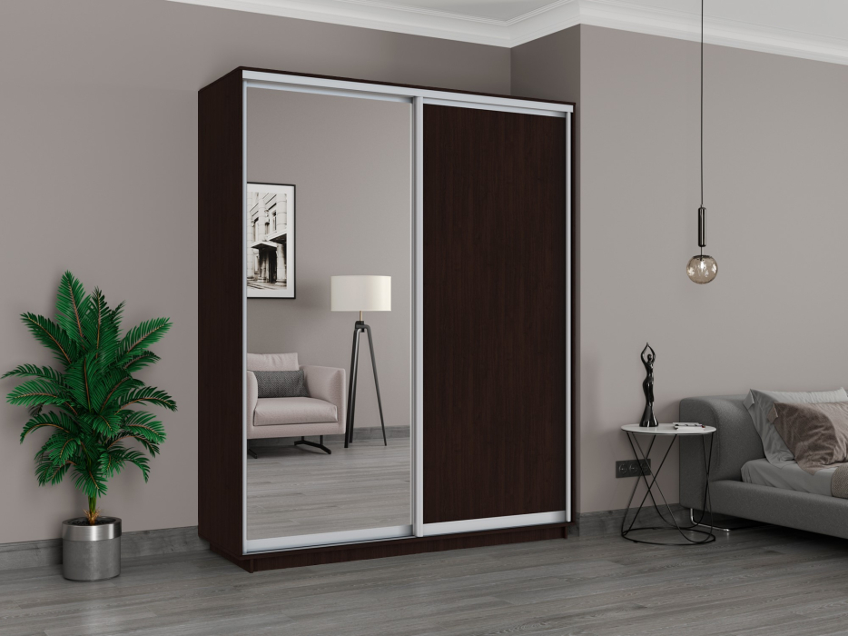 Шкафы-купе, Шкаф-купе Медиум Широкий, 180х60х220