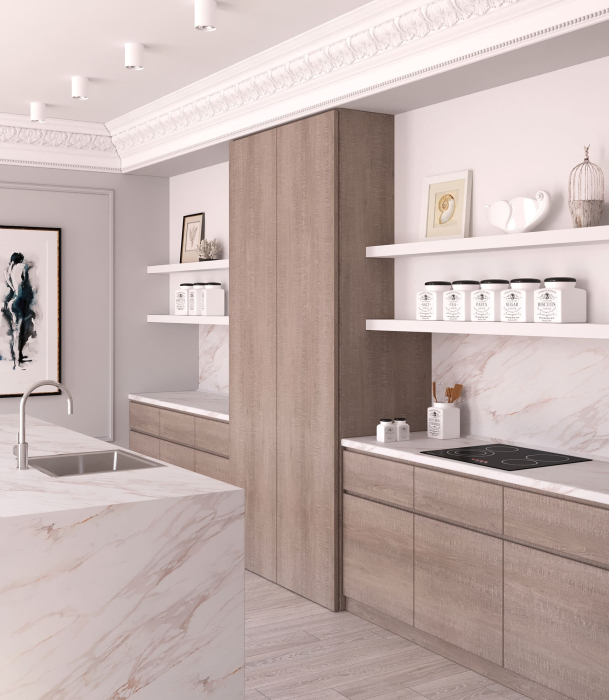 Стеновые панели, Стеновая панель 3000*600*6 Ботаника 2742_Т