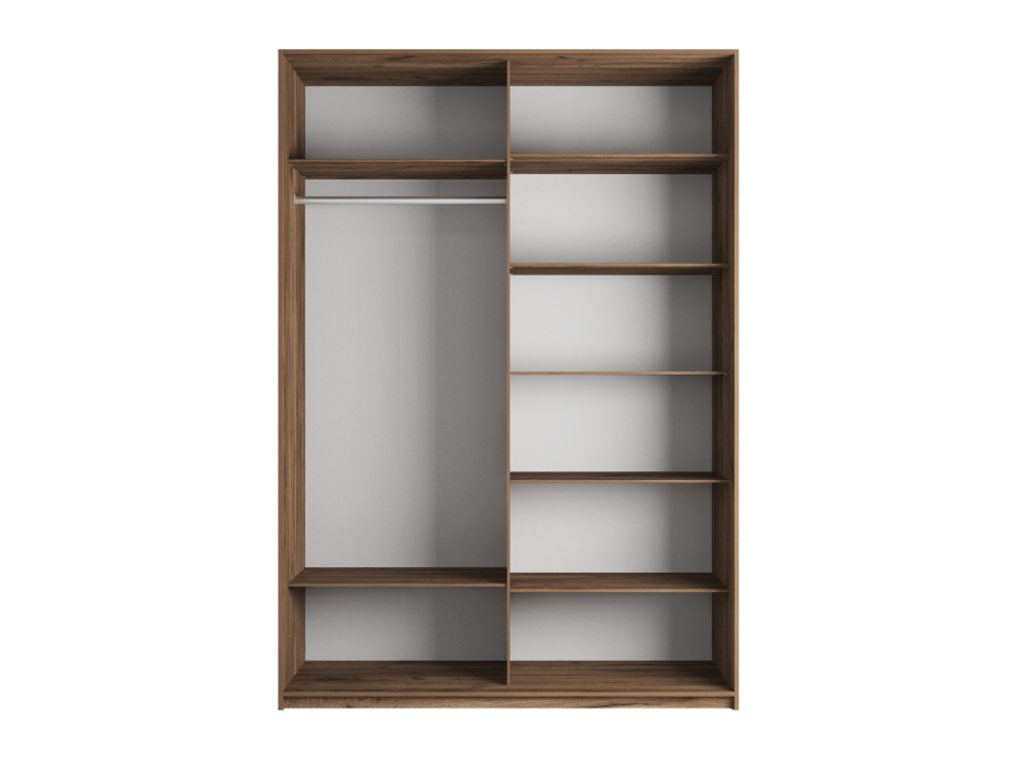 Шкафы-купе 2-х дверные, Шкаф-купе Прайм 2-х дверный Стекла фисташка/Доводчики 140х57х230