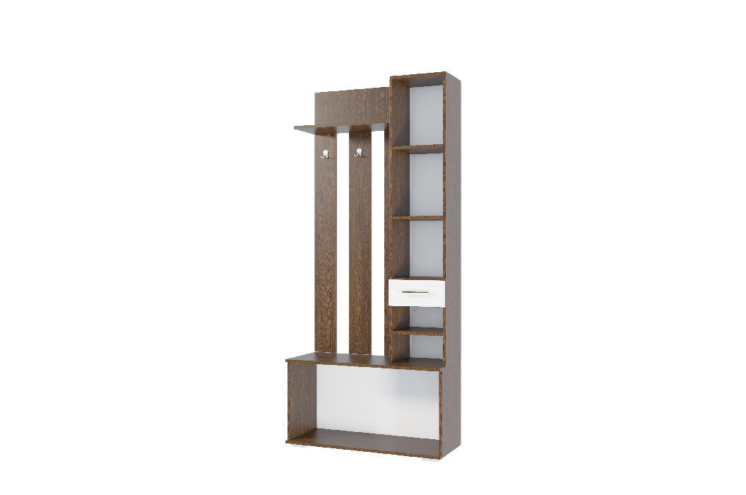 Прихожие, Прихожая НИКА ВЗ910 Вешалка с зеркалом