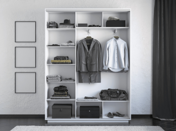 Шкаф-купе Экспресс 3-х дверный Фотопечать Калейдоскоп Стекла 180х45х240