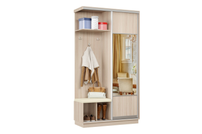 Прихожая Премьер 04 Лайт Мини 05 Левая Мягкая