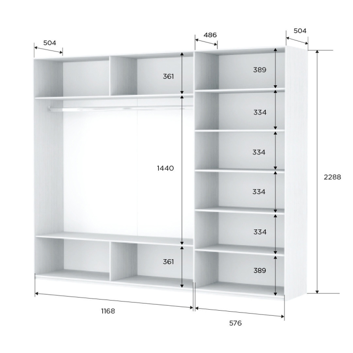 Шкафы-купе 3-х дверные, Шкаф-купе Прайм 3-х дверный Стекла хаки/Доводчики 180х57х230