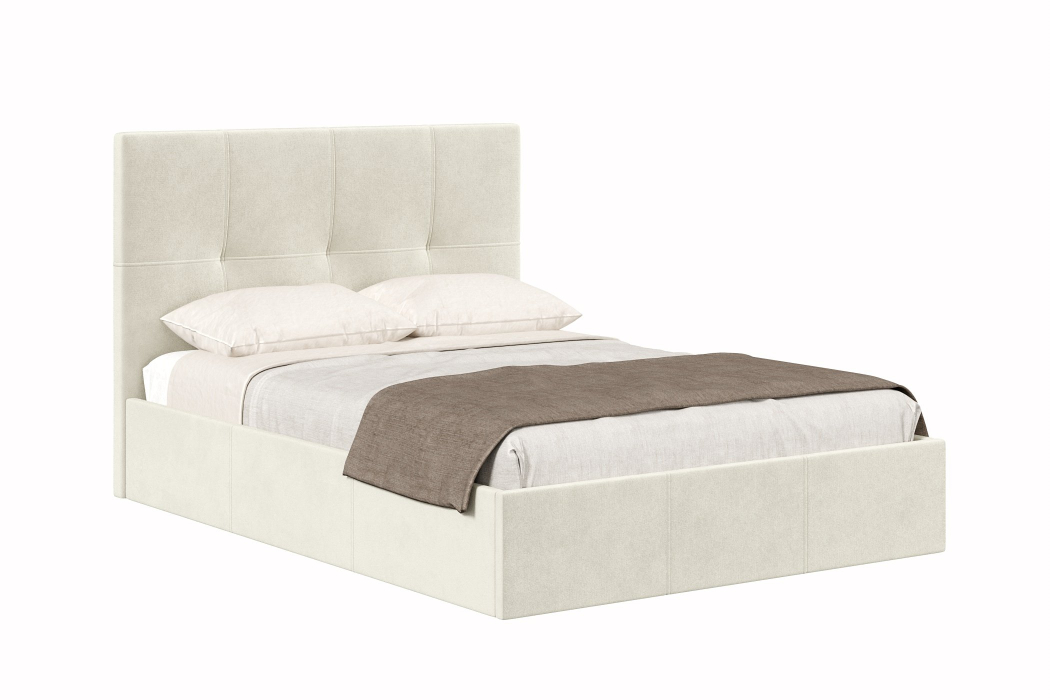 Мягкая кровать, Кровать Марсель 1200, велюр