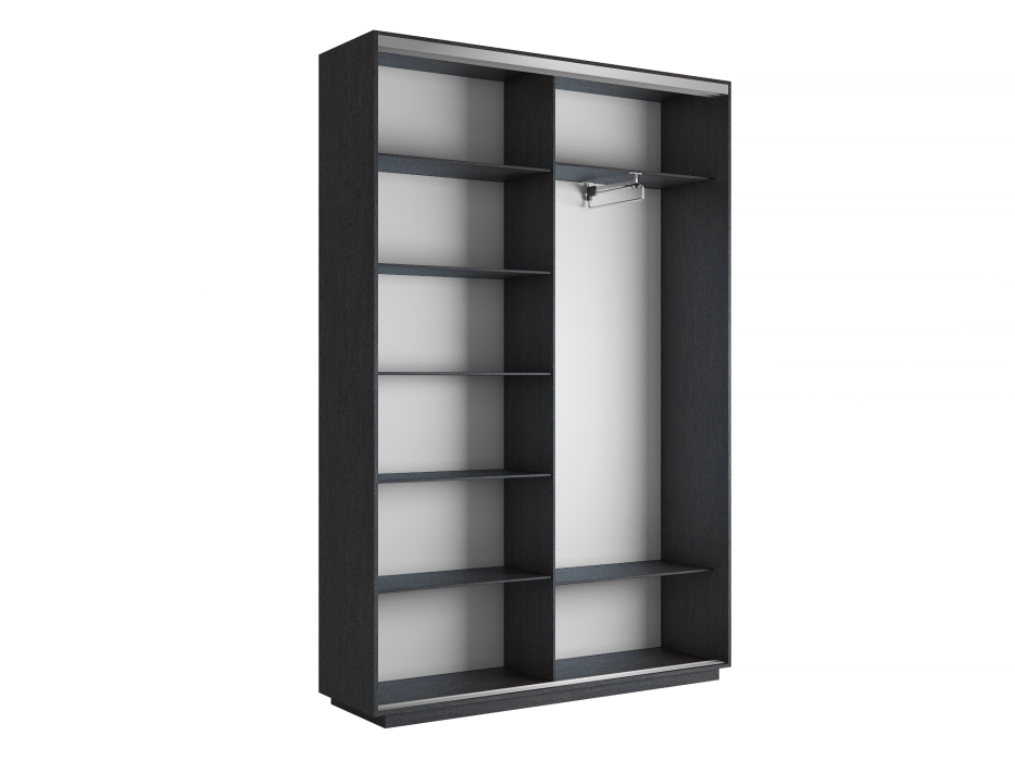 Шкафы-купе 2-х дверные, Шкаф-купе Экспресс Медиум дуо 2400 x 1400 x 450