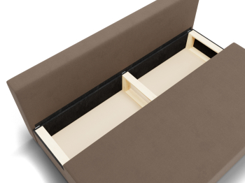 Прямой диван Сияние,еврокнижка,велюр