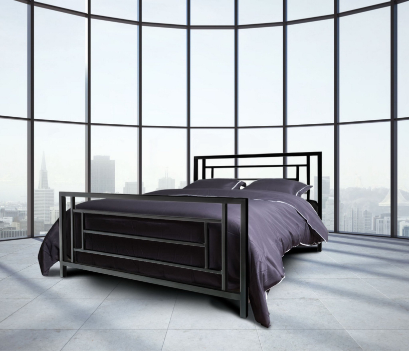 Кровати 120 см, Кровать в стиле лофт Орландо 1.2
