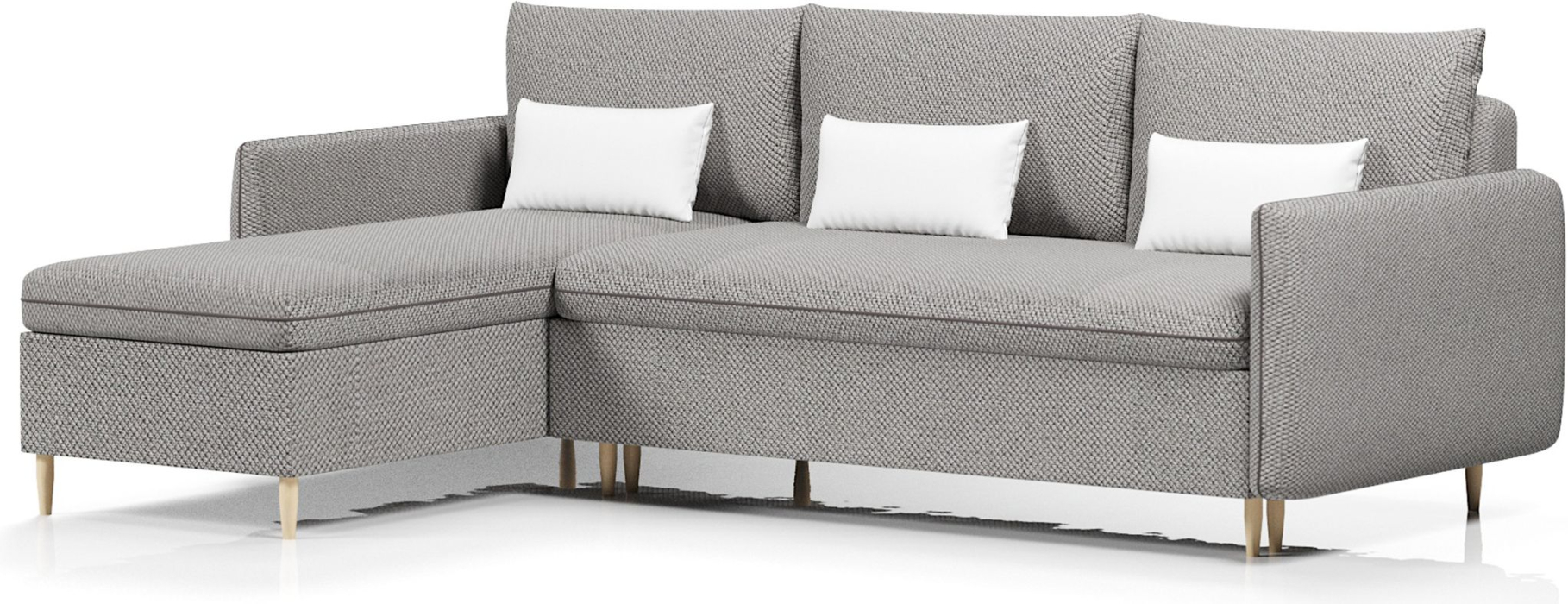 Диваны угловые в гостиную, Диван-кровать угловой Рон 2 пантограф,велюр