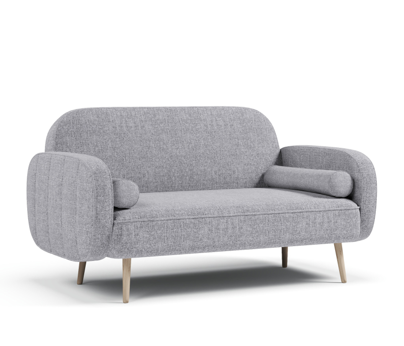 Офисные диваны, Диван прямой нераскладной Бержер, рогожка