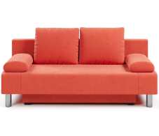 Диваны прямые, Диван-кровать прямой Парма еврокнижка,велюр