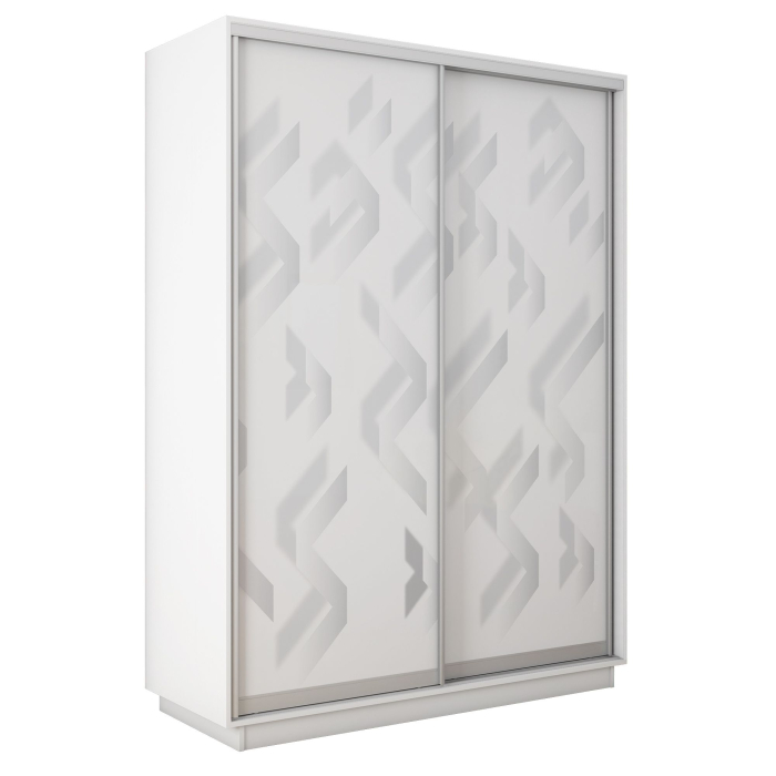 Шкафы-купе 2-х дверные, Шкаф-купе Экспресс 2-х дверный Фотопечать Ленты Стекла 120х60х240