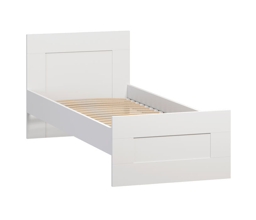 Кровати одноярусные, СИРИУС кровать одинарная 80х200 RU