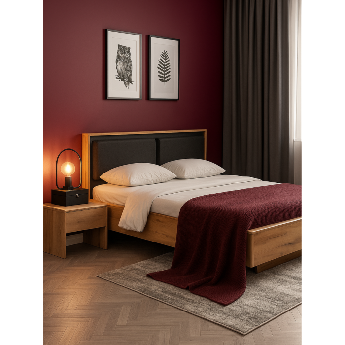 Мягкая кровать, Двуспальная кровать Клауд парящая 160х200