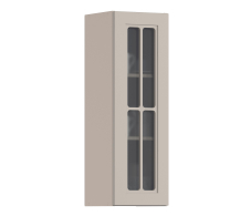 MODERN, MODERN шкаф навесной со стеклом 1 дв 30х93 см