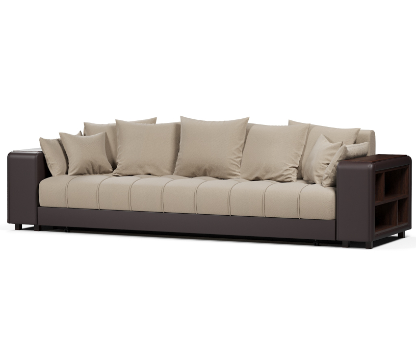 Диваны еврокнижки, Диван-кровать Дубай еврокнижка,велюр+экокожа