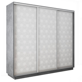 Шкаф-купе Экспресс 3-х дверный Фотопечать Калейдоскоп Стекла 240х45х220