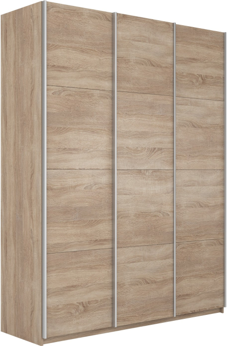 Шкафы-купе 3-х дверные, Шкаф Прайм трио ДСП 2300 х 1800 х 570