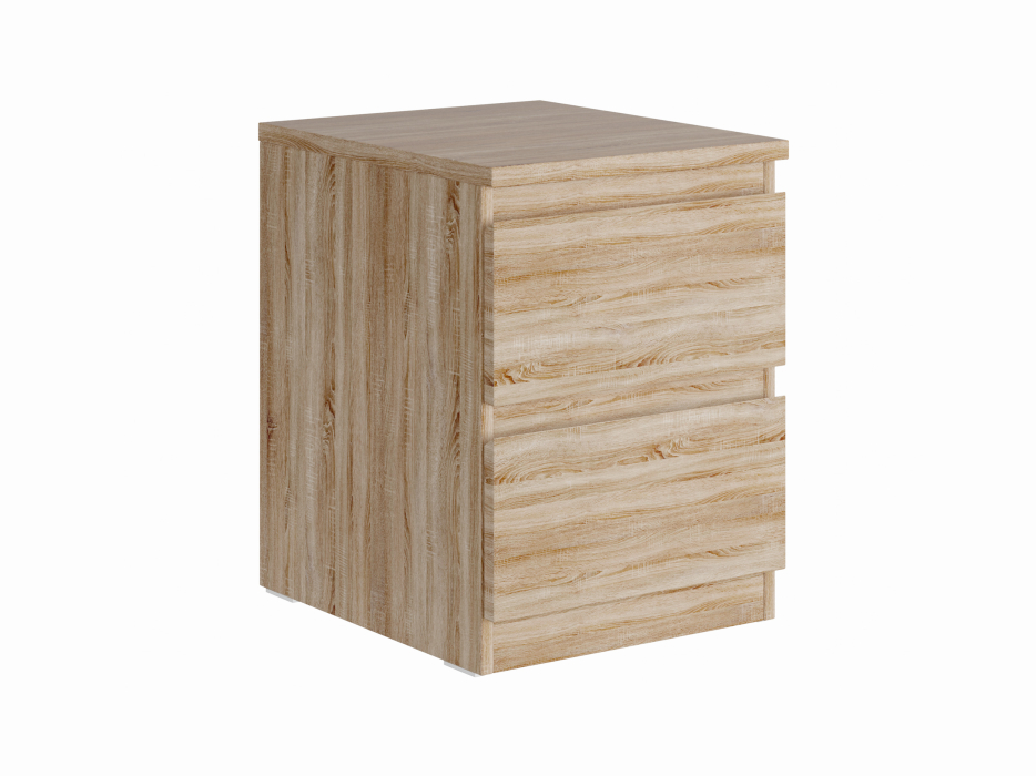 Прикроватные тумбы, Тумба МАЛЬТА 2 ящика 40х54