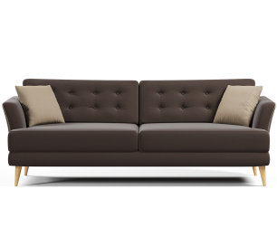 Диван прямой нераскладной Питсбург, велюр