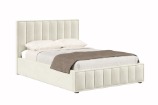 Мягкая кровать, Кровать Анкона 1400 с подъёмным механизмом, велюр