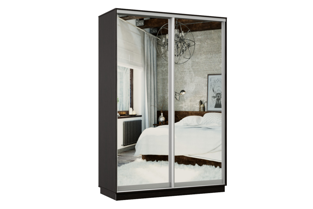 Шкафы-купе, Шкаф-купе Премьер Лайт 03 (01;01) двухдверный