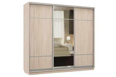 Шкаф-купе Премьер Лайт 64 (08;11;08) трехдверный