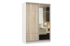 Шкафы-купе, Шкаф-купе Премьер Лайт 01 (08;11) двухдверный