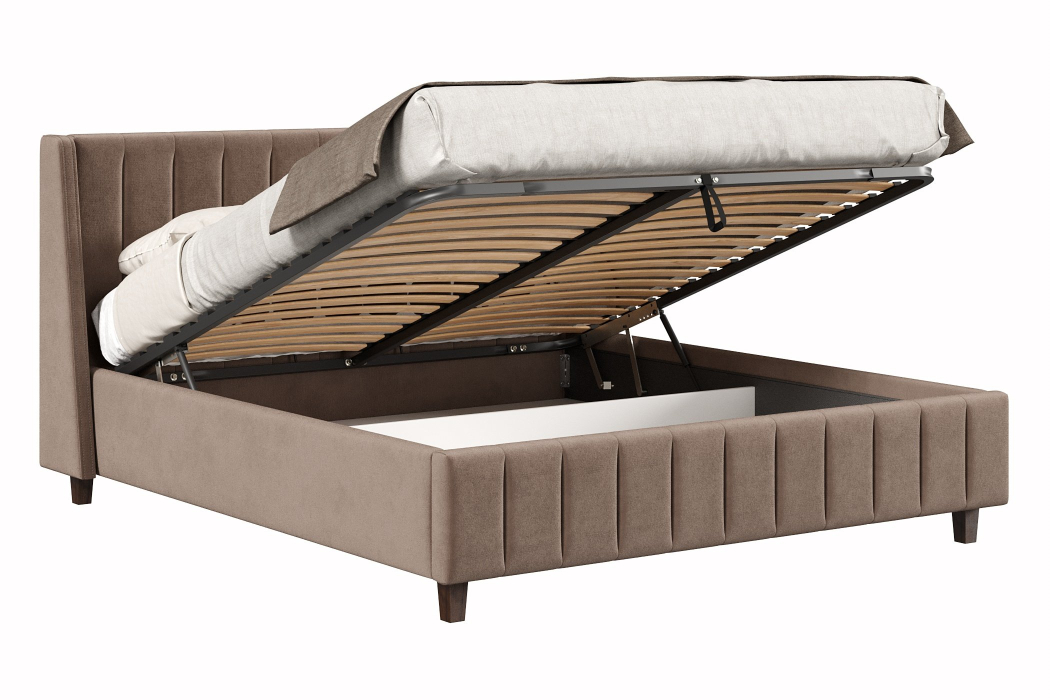 Мягкая кровать, Кровать Милана 1800 с подъёмным механизмом