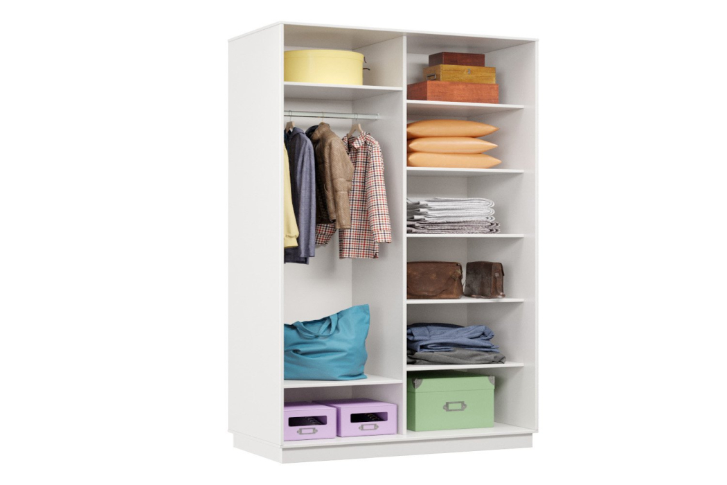 Шкафы-купе 2-х дверные, Шкаф-купе Премьер МИНИ 02 (01РЧ;01РЧ) фасады ромб чёрный/двухдверный/Профиль чёрный муар