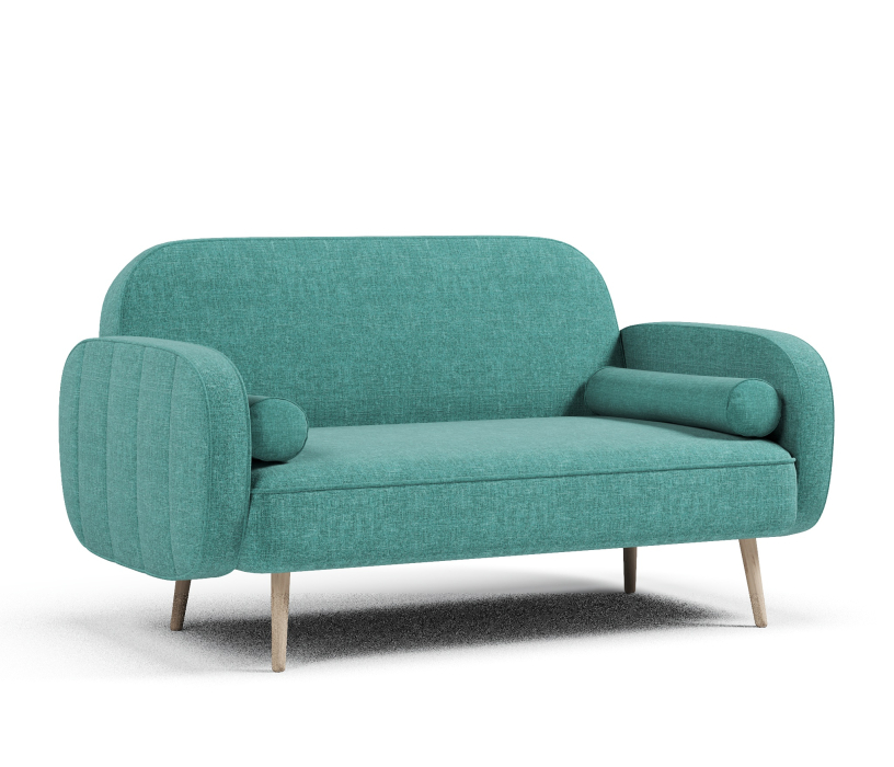 Офисные диваны, Диван прямой нераскладной Бержер, рогожка