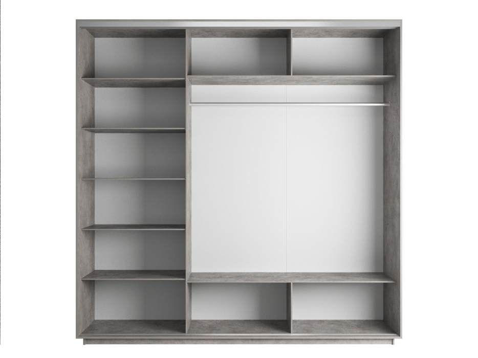 Шкафы-купе 3-х дверные, Шкаф-купе Экспресс 3-х дверный Фотопечать Ленты Стекла 240х60х220