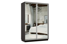 Шкафы-купе, Шкаф-купе Премьер Лайт 04 (01;01) двухдверный