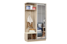 Прихожие, Прихожая Премьер 03 Лайт Мини 11 Левая Мягкая