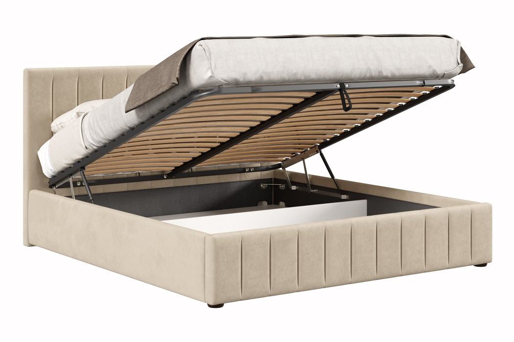 Мягкая кровать, Кровать Верона 1800 с подъёмным механизмом