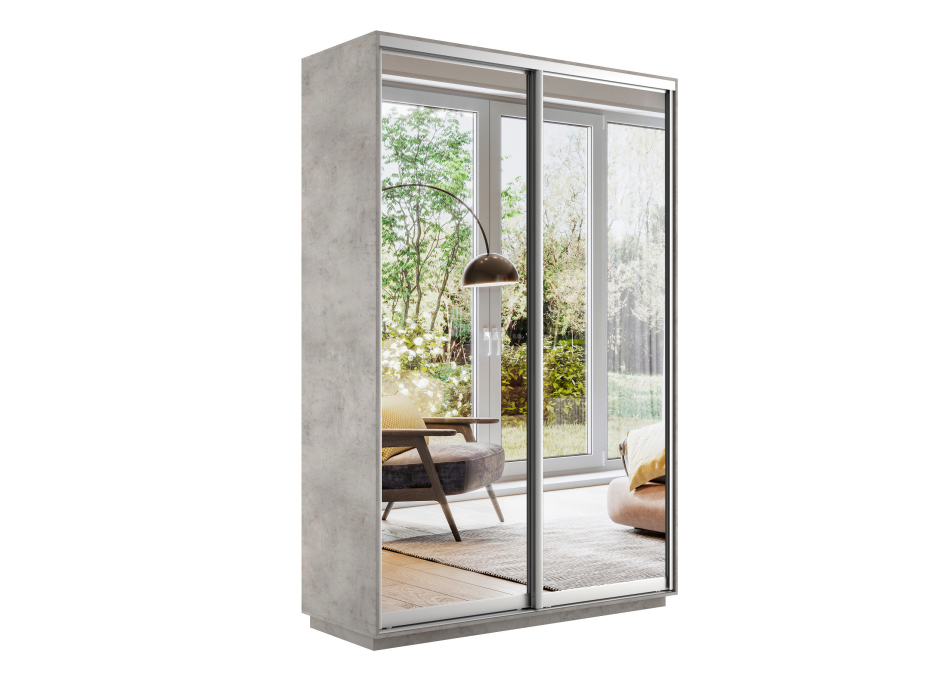 Шкафы-купе, Шкаф-купе Экспресс Экспенс дуо 2400 x 1600 x 600