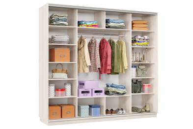 Шкаф-купе Премьер Лайт 60 (11;08;11) трехдверный