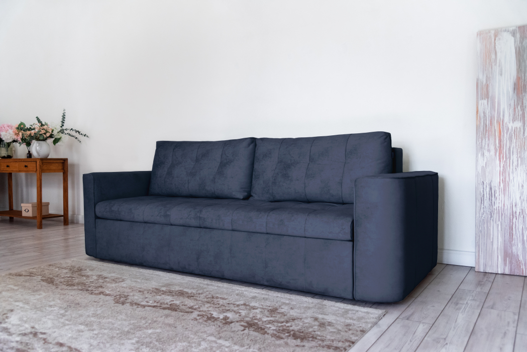 Диваны кровати со спальным местом, Прямой диван Boston, велюр