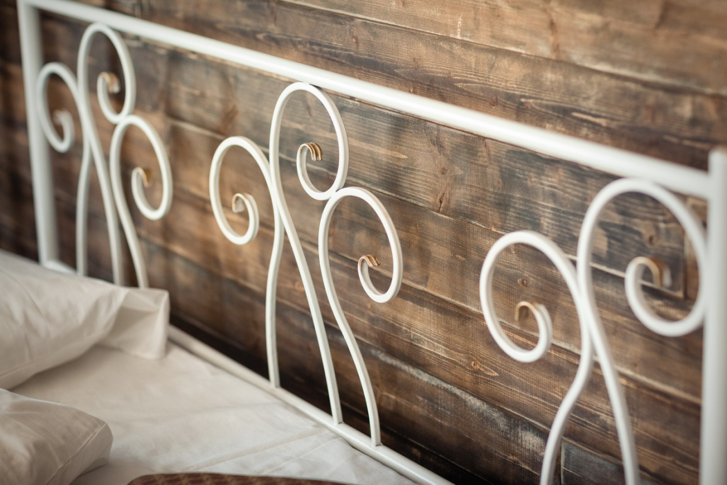 Кованые кровати, Кованая кровать Лацио 1.8 с одной спинкой