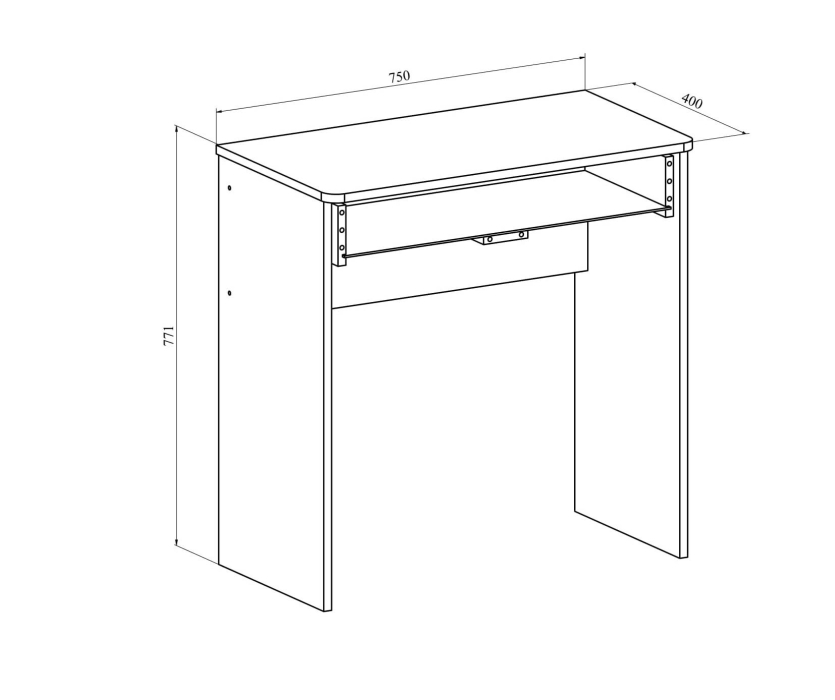 Туалетные столики, Стол туалетный ТС-15К