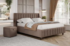 Мягкая кровать, Кровать Милана 1800 с подъёмным механизмом